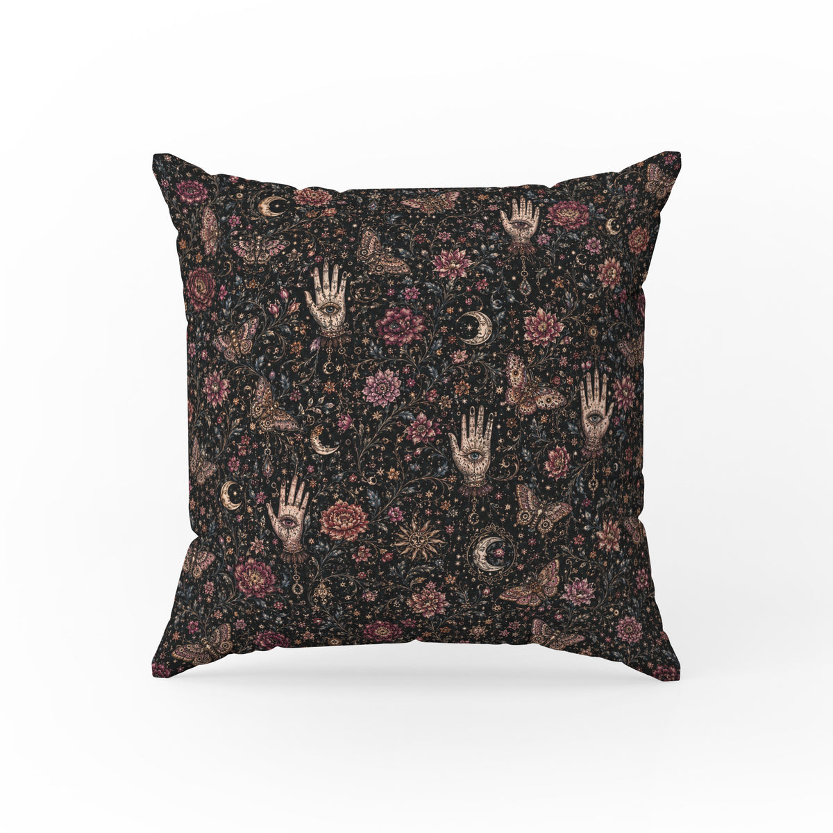 The Seer’s Garden – Mystical Palmistry Pillow
