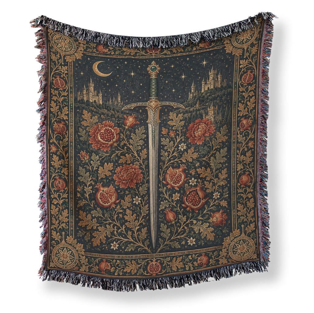 The Sword Between Two Castles Blanket