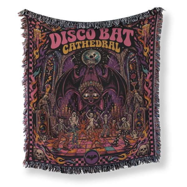 Disco Bat Cathedral Blanket