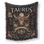 Taurus – The Sacred Garden Zodiac Blanket