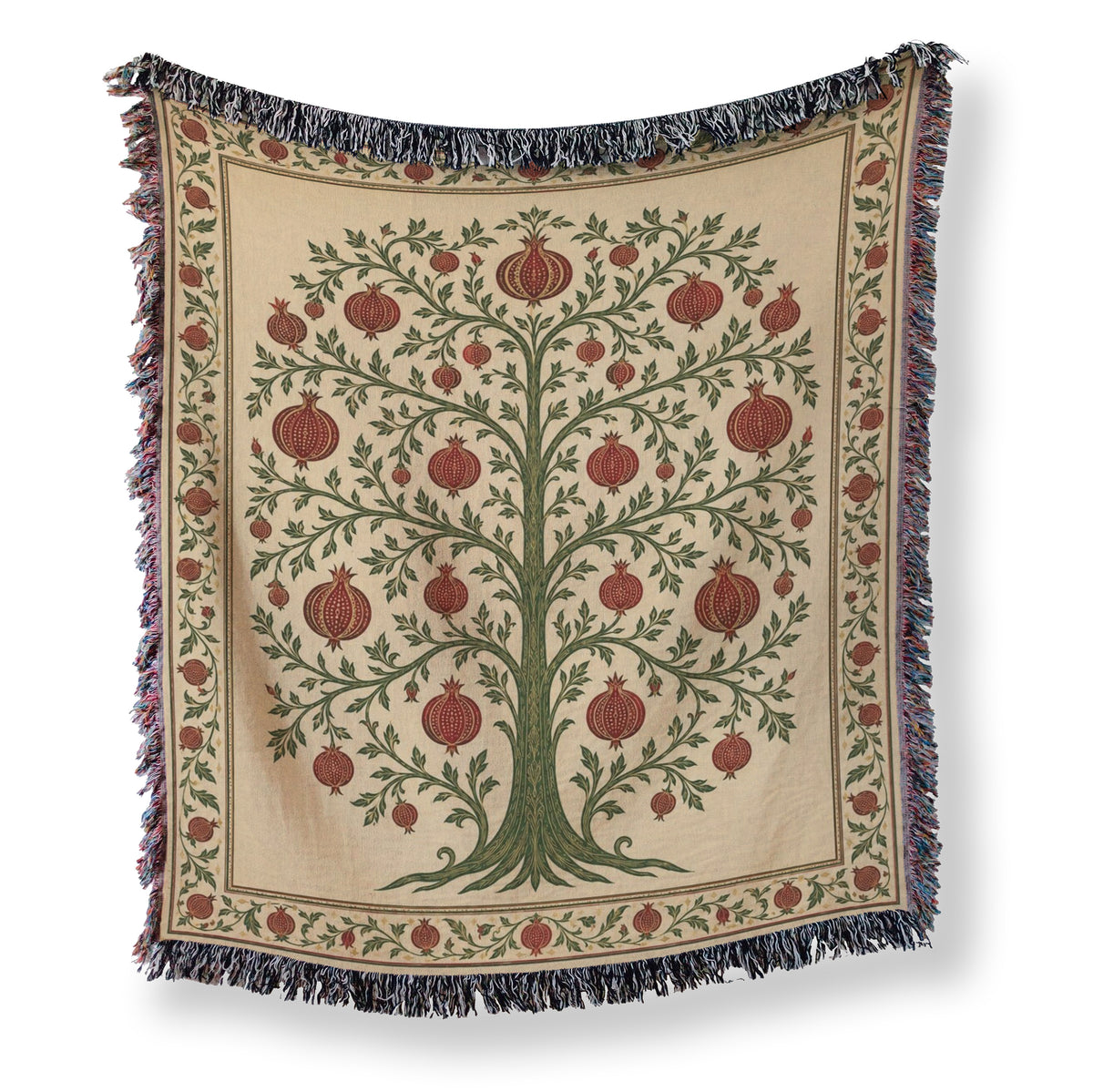 The Pomegranate Tree Blanket