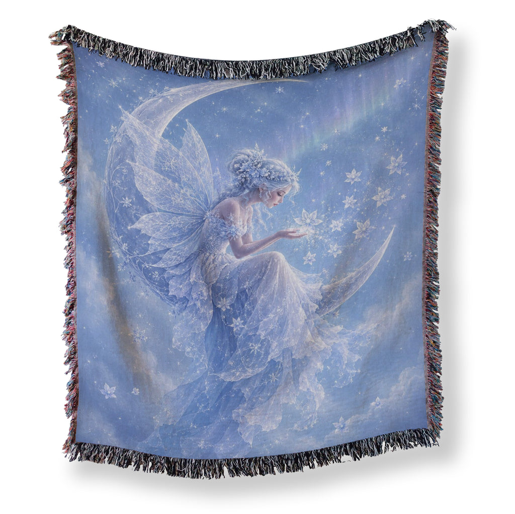 Frosted Crescent Fairy Blanket
