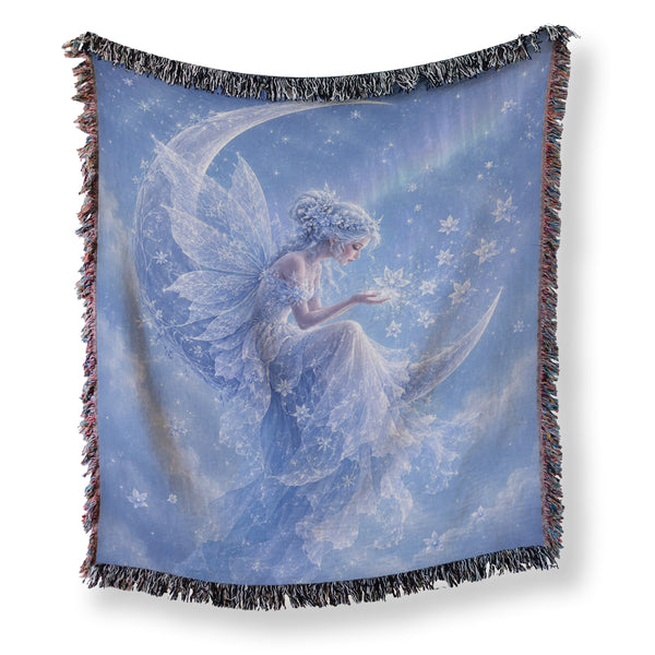 Frosted Crescent Fairy Blanket