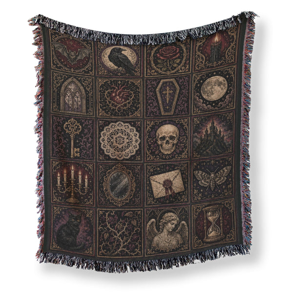 Midnight Gothic Relics Blanket
