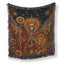 Leo Sun Crown – Gothic Zodiac Blanket